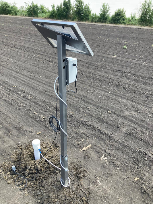 Bodensonde 3 Tiefen + Bodenwasserpotential (Tensiometer)