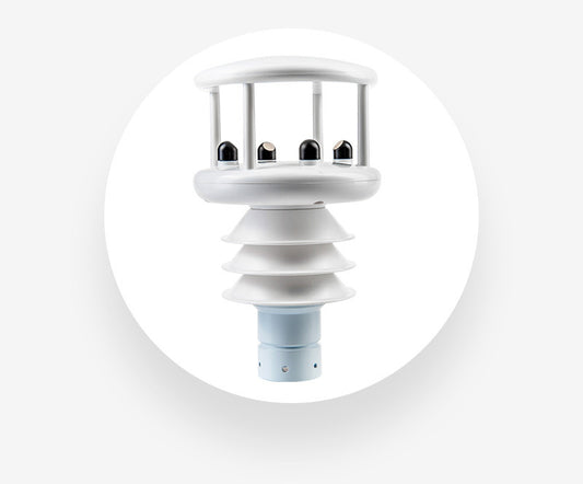 Ultrasonic automatic weather sensor