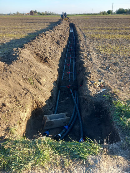 Intelligens felszín alatti csepegtető öntözés